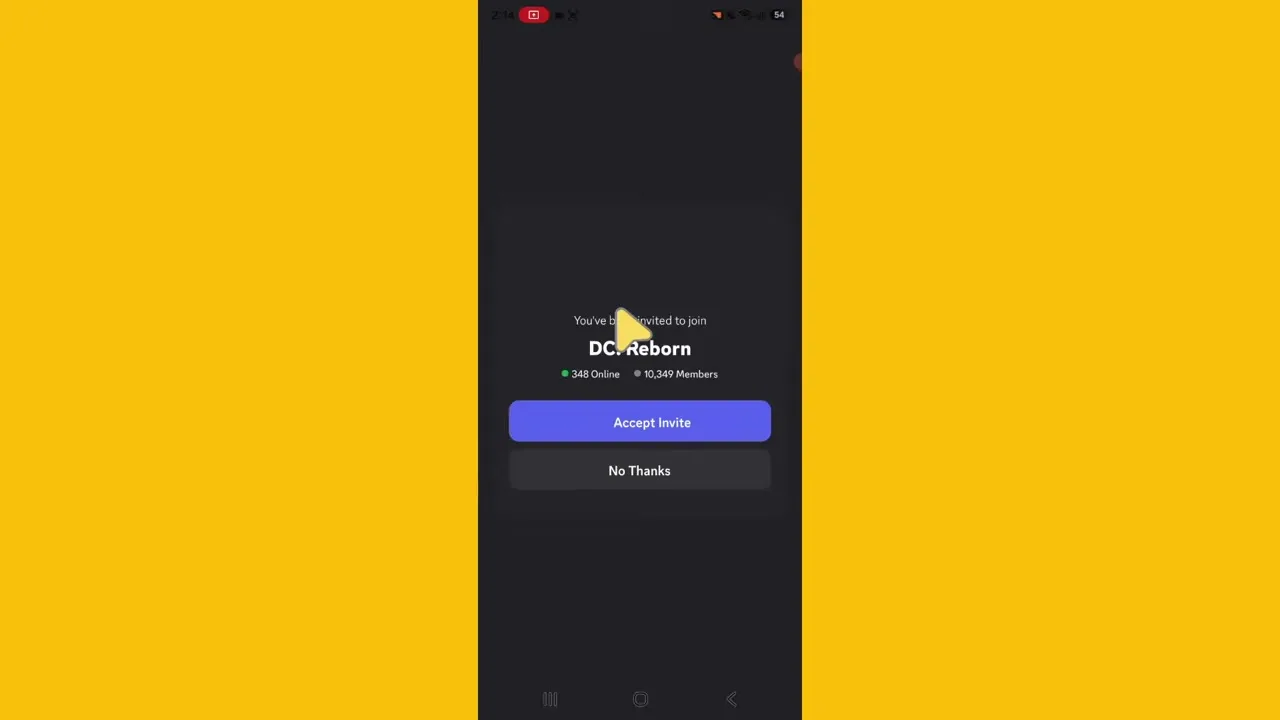 Dungeon Quest Reborn Discord accept-invite landing