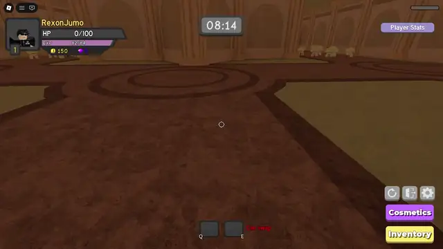 Dungeon Quest Reborn cosmetics / shop menu skim in lobby