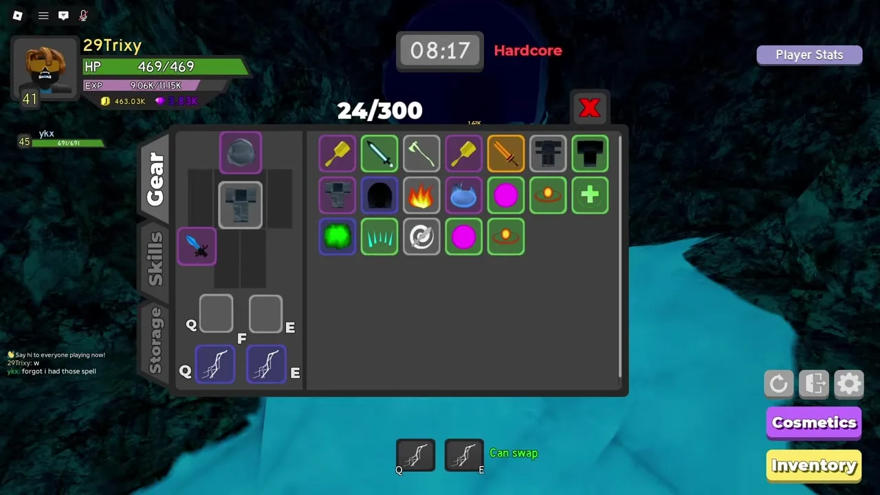 Dungeon Quest Reborn Winter Outpost Firebomb / chest loot talk
